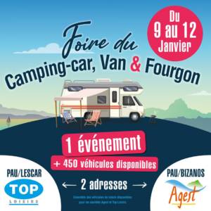 Foire du camping-car, van et fourgon - Pau, Lescar